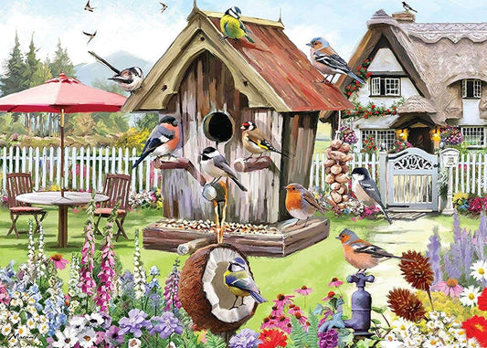 Otter House - Feathered Friends  - 1000 Piece Jigsaw Puzzle