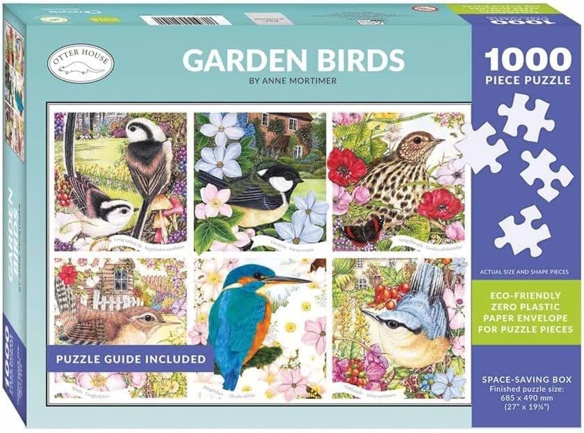 Otter House - Garden Birds  - 1000 Piece Jigsaw Puzzle