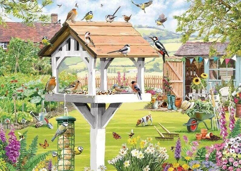 Otter House - Garden Friends - 1000 Piece Jigsaw Puzzle