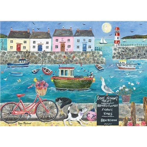Otter House - Harbour Side  - 1000 Piece Jigsaw Puzzle