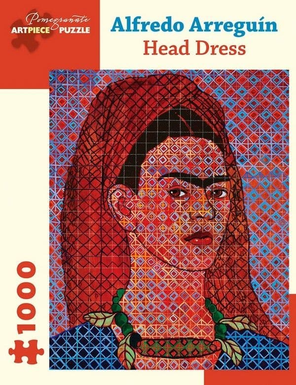 Pomegranate - Alfredo Arreguin - Headress - 1000 Piece Jigsaw Puzzle