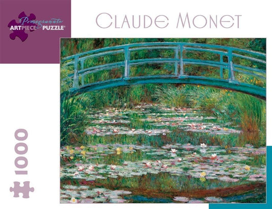 Pomegranate - Claude Monet - The Japanese Footbridge - 1000 Piece Jigsaw Puzzle