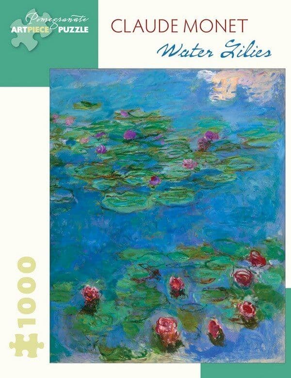Pomegranate - Claude Monet - Water Lilies - 1000 Piece Jigsaw Puzzle