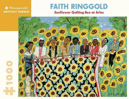 Pomegranate - Faith Ringgold - Sunflower Quilting Bee at Arles - 1000 Piece Jigsaw Puzzle