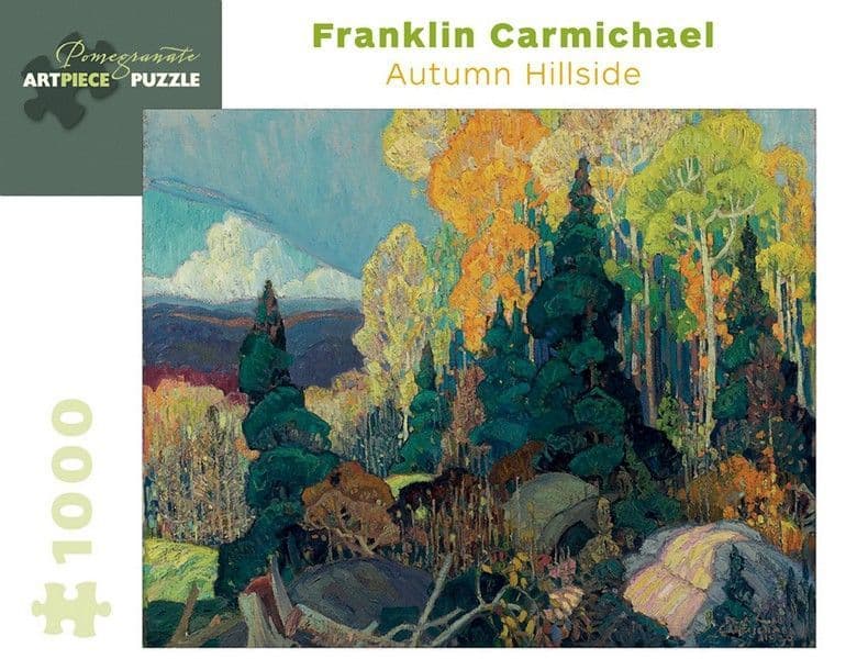 Pomegranate - Franklin Carmichael - Autumn Hillside - 1000 Piece Jigsaw Puzzle