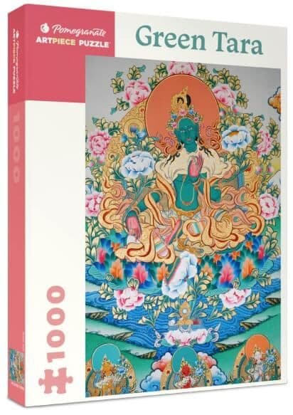 Pomegranate - Green Tara - 1000 Piece Jigsaw Puzzle