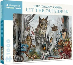 Pomegranate - Greg Craola Simkins - Let the Outside In - 1000 Piece Jigsaw Puzzle