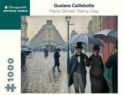 Pomegranate - Gustave Caillebotte - Paris Street Rainy Day - 1000 Piece Jigsaw Puzzle