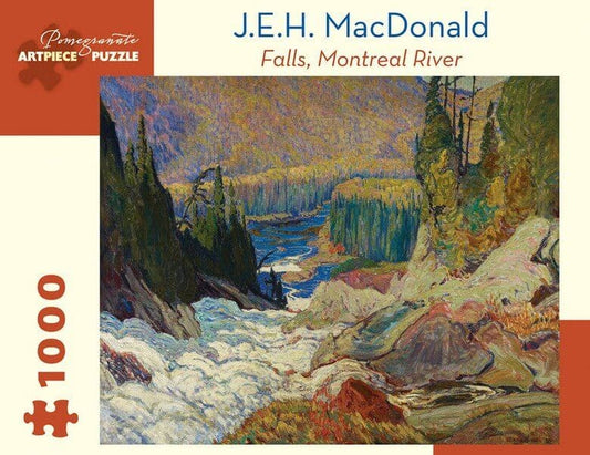 Pomegranate - J E H MacDonald - Falls Montreal River - 1000 Piece Jigsaw Puzzle
