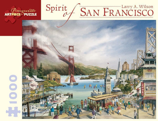 Pomegranate - Larry A Wilson -Spirit of San Francisco - 1000 Piece Jigsaw Puzzle