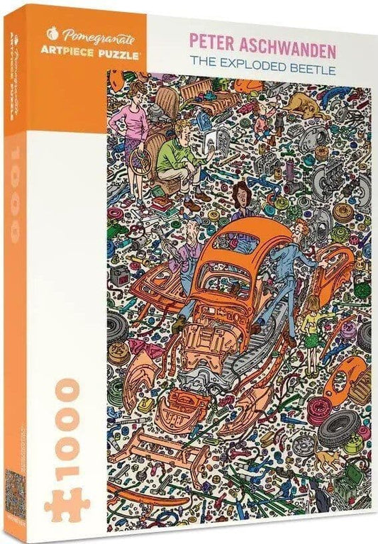 Pomegranate - Peter Aschwanden The Exploded Beetle - 1000 Piece Jigsaw Puzzle