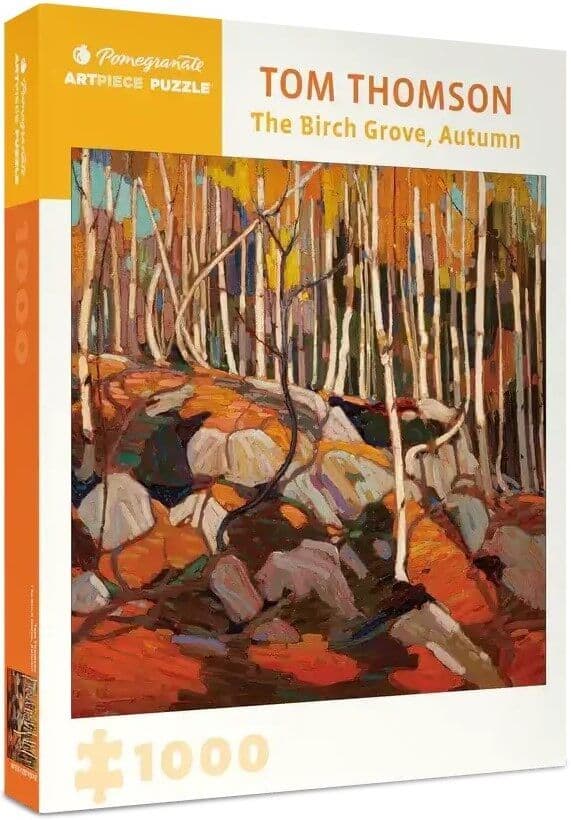 Pomegranate - Tom Thomson The Birch Grove Autumn - 1000 Piece Jigsaw Puzzle