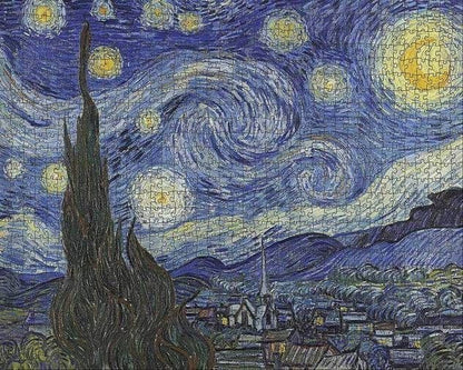 Pomegranate - Van Gogh - The Starry Night - 1000 Piece Jigsaw Puzzle