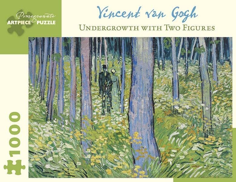 Pomegranate - Van Gogh - Undergrowth with Two Figures - 1000 Piece Jigsaw Puzzle