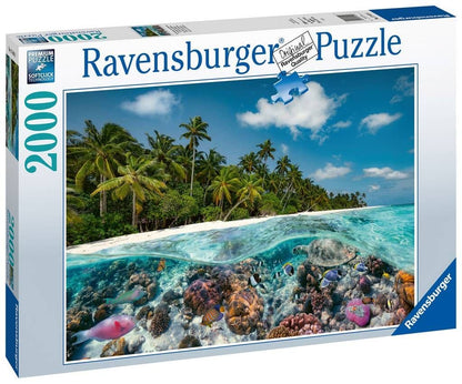 Ravensburger - A Dive in the Maldives - 2000 Piece Jigsaw Puzzle