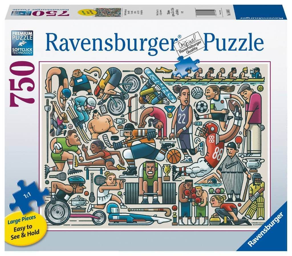 Ravensburger - Athletic Fit - 750XL Piece Jigsaw Puzzle