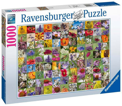 Ravensburger - Bee Collage - 1000 Piece Jigsaw Puzzle