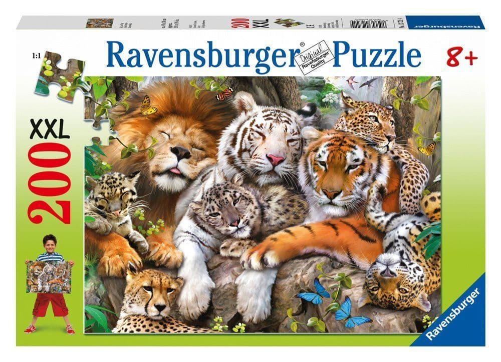 Ravensburger - Big Cat Nap - 200XXL Piece Jigsaw Puzzle