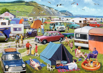 Ravensburger - Camping & Caravanning 1000 Piece Jigsaw Puzzle