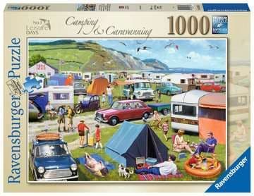 Ravensburger - Camping & Caravanning 1000 Piece Jigsaw Puzzle