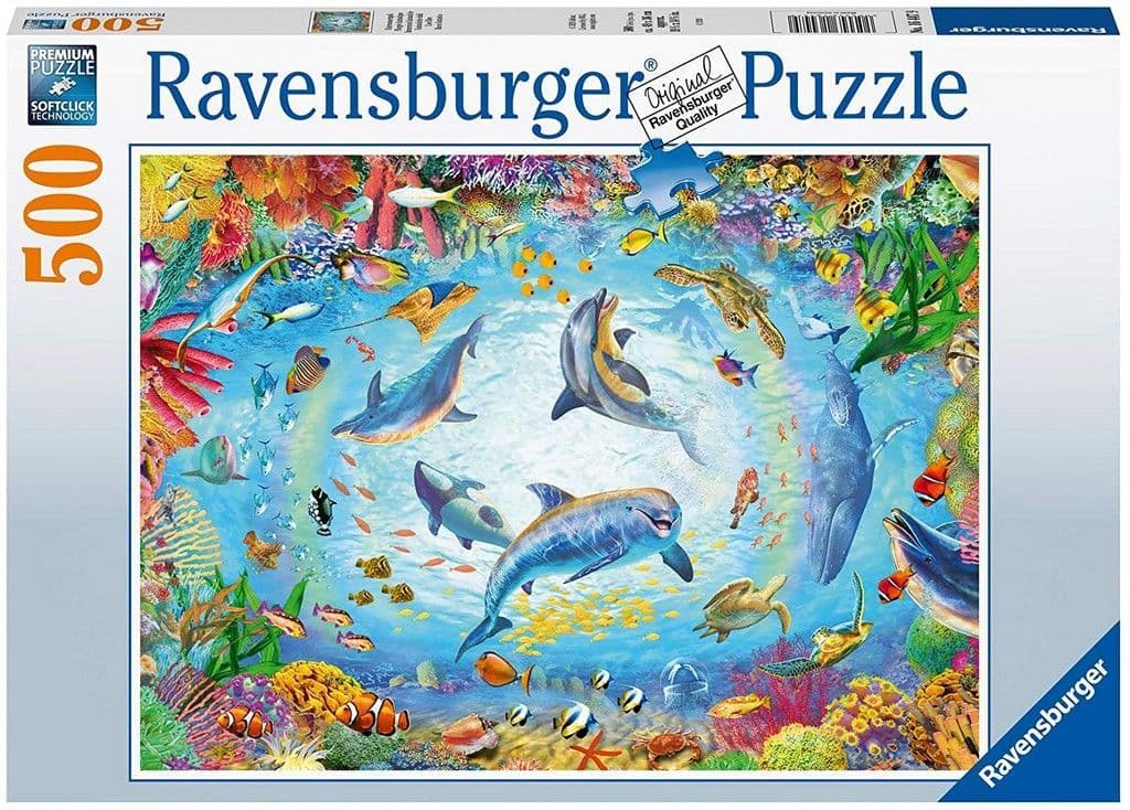 Ravensburger - Cave Dive - 500 Piece Jigsaw Puzzle