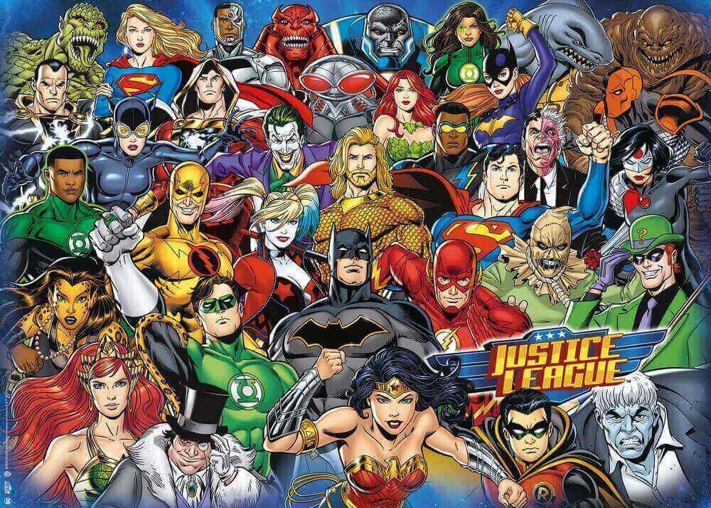 Ravensburger - Challenge - DC Comics - Justice League - 1000 Piece Jigsaw Puzzle