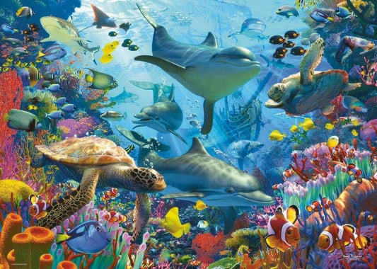 Ravensburger - Coral Reef Retreat - 1000 Piece Jigsaw Puzzle