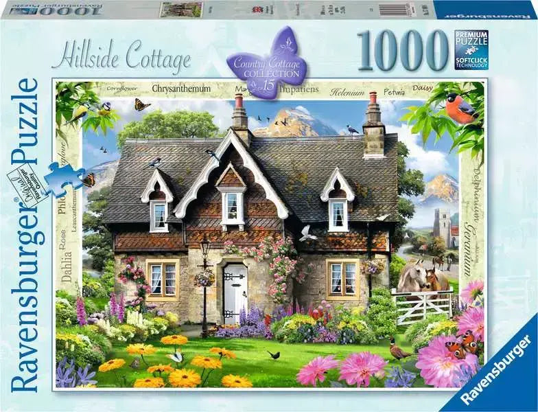 Ravensburger - Country Cottage No 15 - Hillside Cottage - 1000 Piece Jigsaw Puzzle