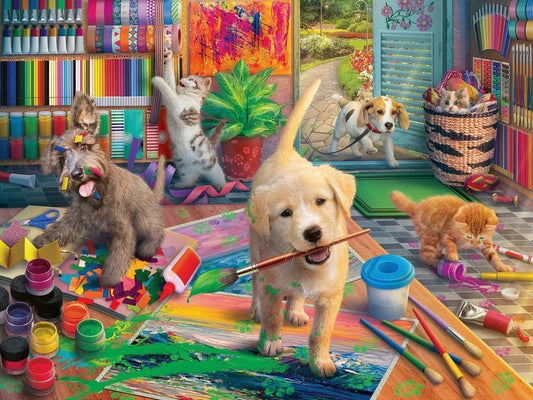 Ravensburger - Cute Crafters - 750XL Piece Jigsaw Puzzle