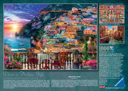 Ravensburger - Dinner in Positano - 1000 Piece Jigsaw Puzzle