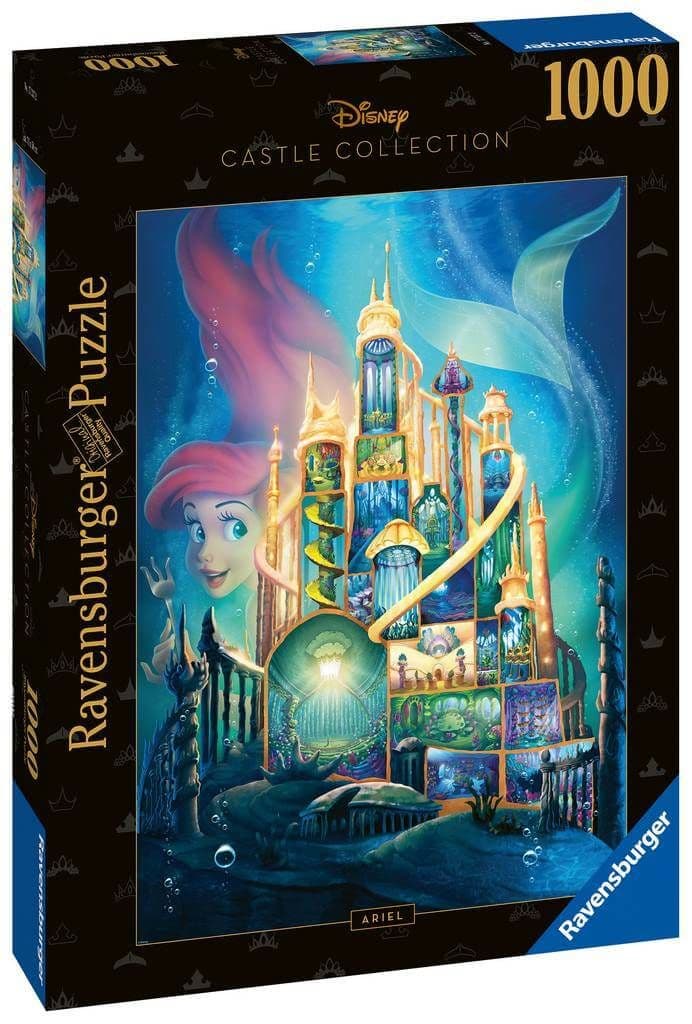Ravensburger - Disney Ariel Castle - 1000 Piece Jigsaw Puzzle