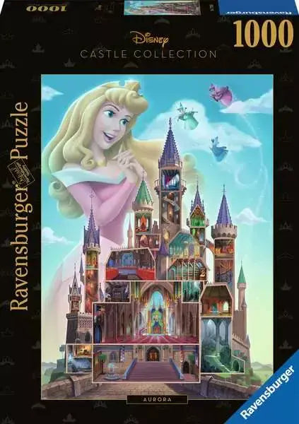 Ravensburger - Disney Aurora Castle - 1000 Piece Jigsaw Puzzle