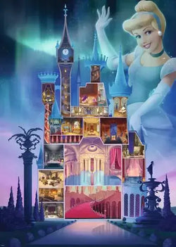 Ravensburger - Disney Cinderella Castle - 1000 Piece Jigsaw Puzzle