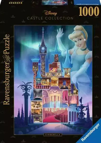 Ravensburger - Disney Cinderella Castle - 1000 Piece Jigsaw Puzzle