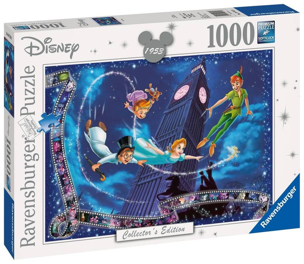 Ravensburger - Disney Collector's Edition Peter Pan - 1000 Piece Jigsaw Puzzle
