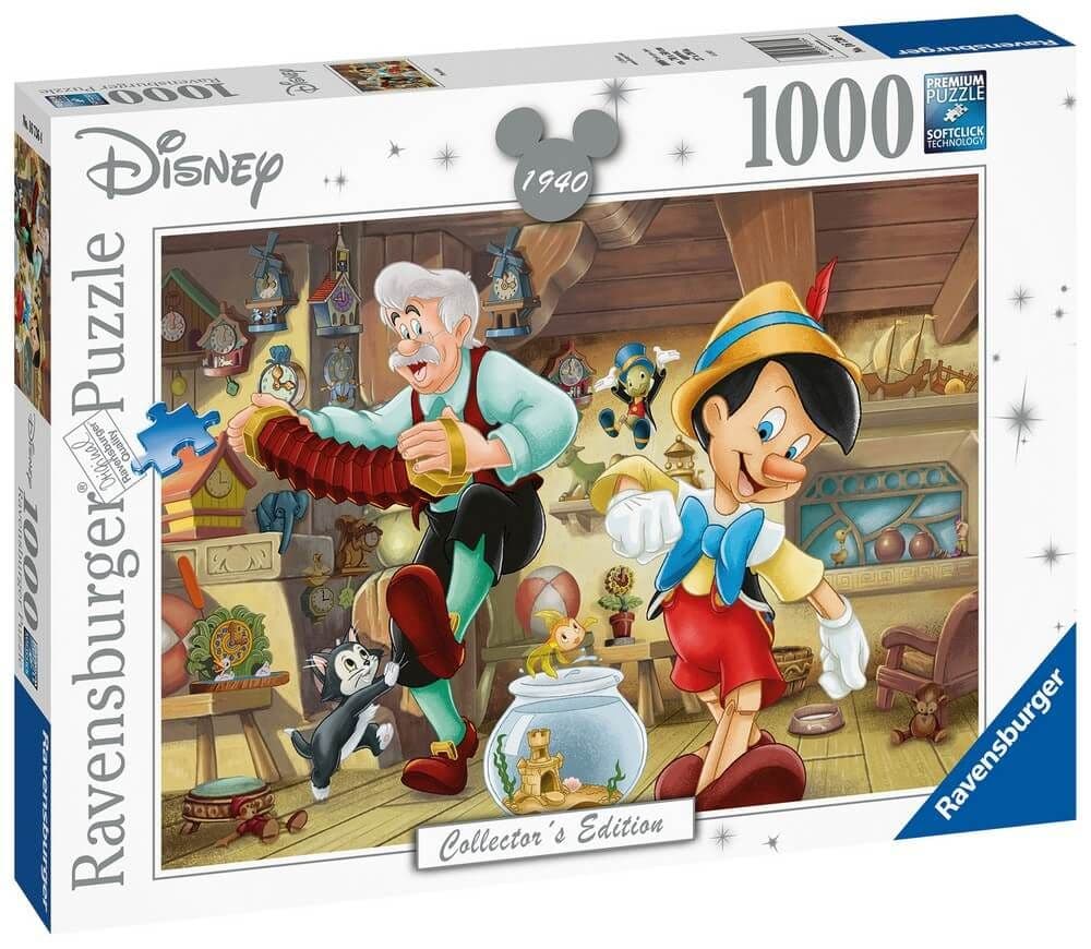 Ravensburger - Disney Collector's Edition - Pinocchio - 1000 Piece Jigsaw Puzzle