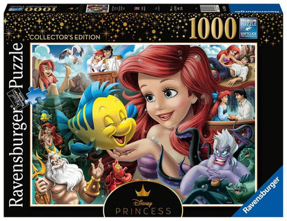 Ravensburger - Disney Princess Heroines No 3 - The Little Mermaid - 1000 Piece Jigsaw Puzzle