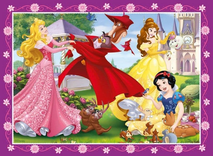 Ravensburger - Disney Princesses - 4 in a Box Jigsaw Puzzle