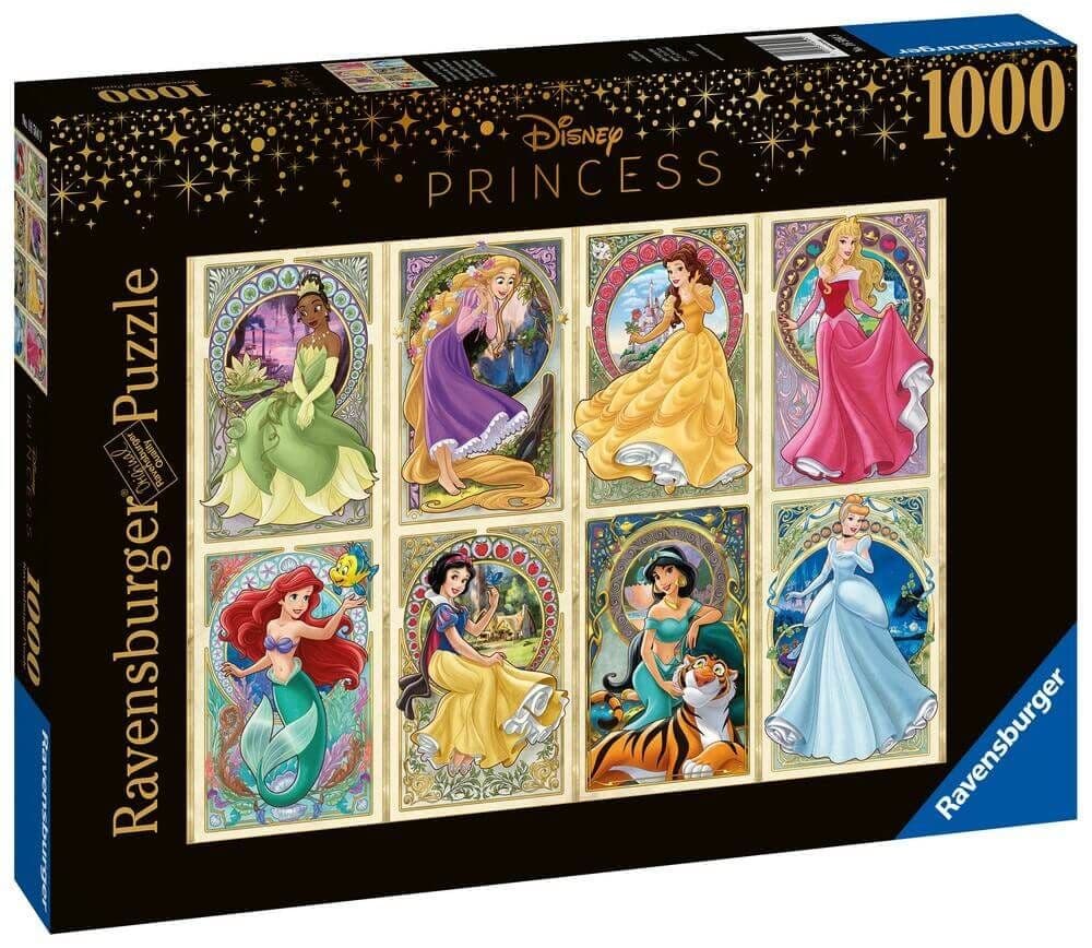 Ravensburger - Disney Princesses - Art Nouveau - 1000 Piece Jigsaw Puzzle