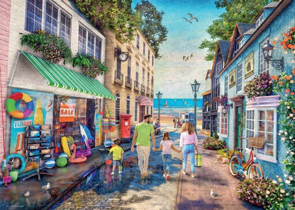 Ravensburger - Down The Lane No 3 - Seaview Lane - 1000 Piece Jigsaw Puzzle