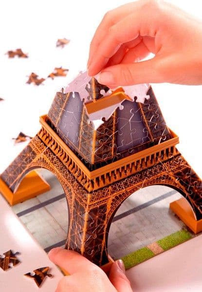 Ravensburger - Eiffel Towel 3D Jigsaw Puzzle - The Yorkshire