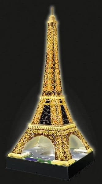 Ravensburger - Eiffel Tower by Night 3D Jigsaw Jigsaw Puzzle