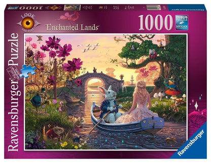 Ravensburger - Enchanted Lands Look & Find No 1 - 1000 Piece Jigsaw Puzzle