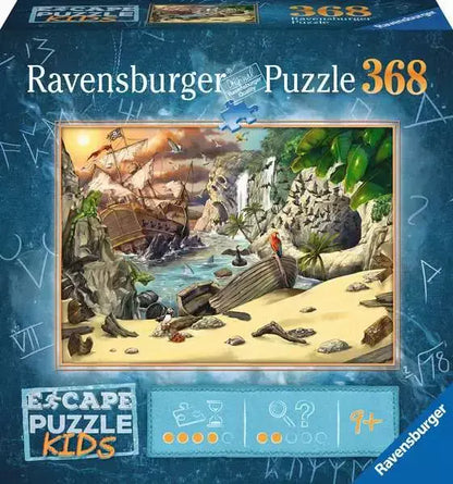 Ravensburger - Escape Puzzle Kids 368 Piece Jigsaw Puzzle - Pirate's Peril