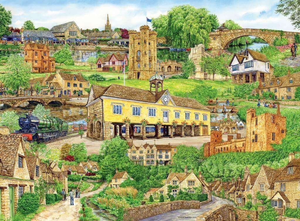 Ravensburger - Escape to the Cotswold - 500 Piece Jigsaw Puzzle