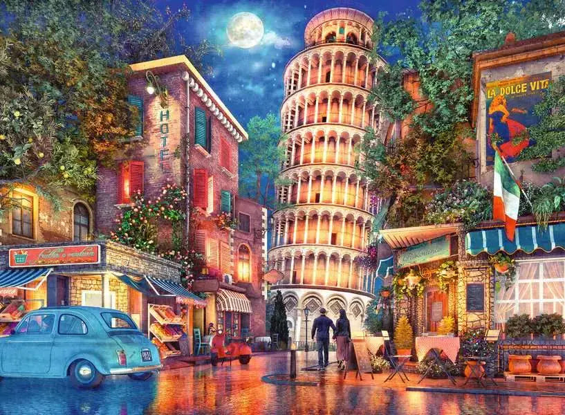 Ravensburger - Evening in Pisa - 500 Piece Jigsaw Puzzle