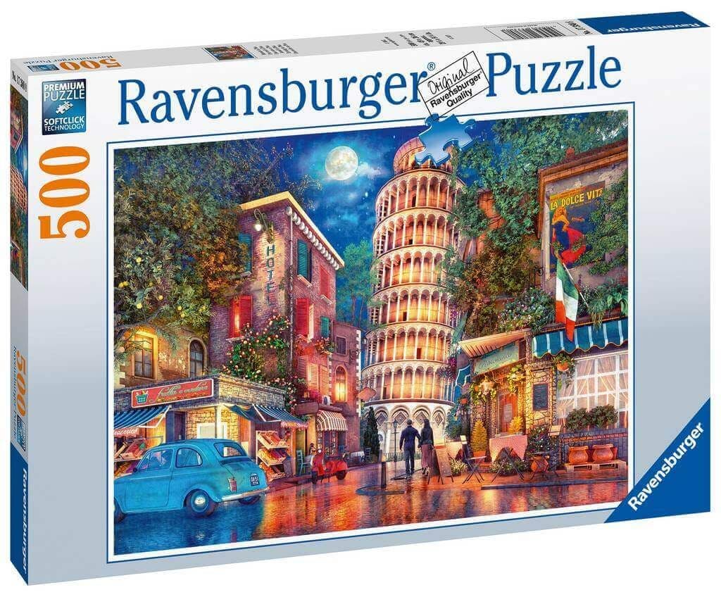 Ravensburger - Evening in Pisa - 500 Piece Jigsaw Puzzle