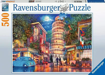 Ravensburger - Evening in Pisa - 500 Piece Jigsaw Puzzle