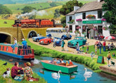 Ravensburger Cosy Café No.1, Beach Garden Cafe Jigsaw Puzzle (1000 Pie Ravensburger Cosy Café No.1, Beach Garden Cafe Jigsaw Puzzle (1000 Pie