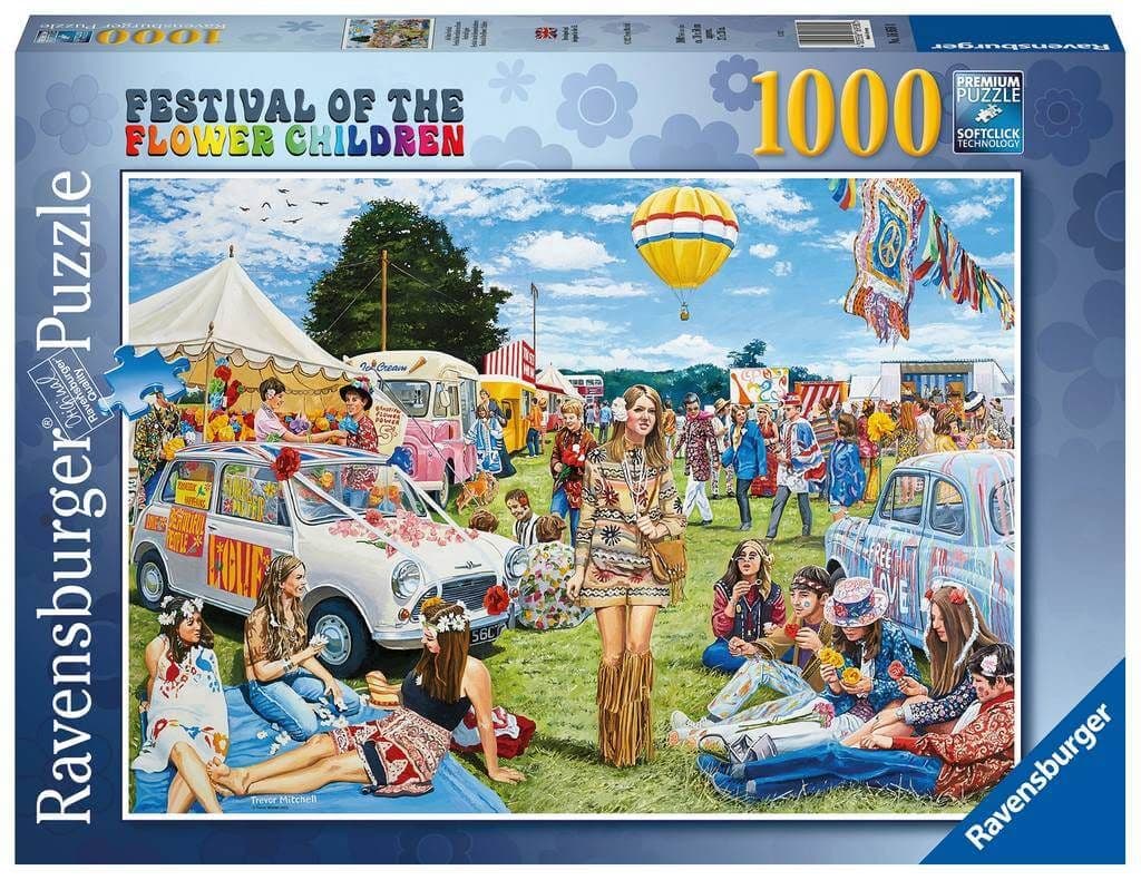 Ravensburger - Festival of the Flower Children - 1000 Piece Jigsaw Puzzle